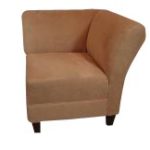 Suave Camel Corner Chair