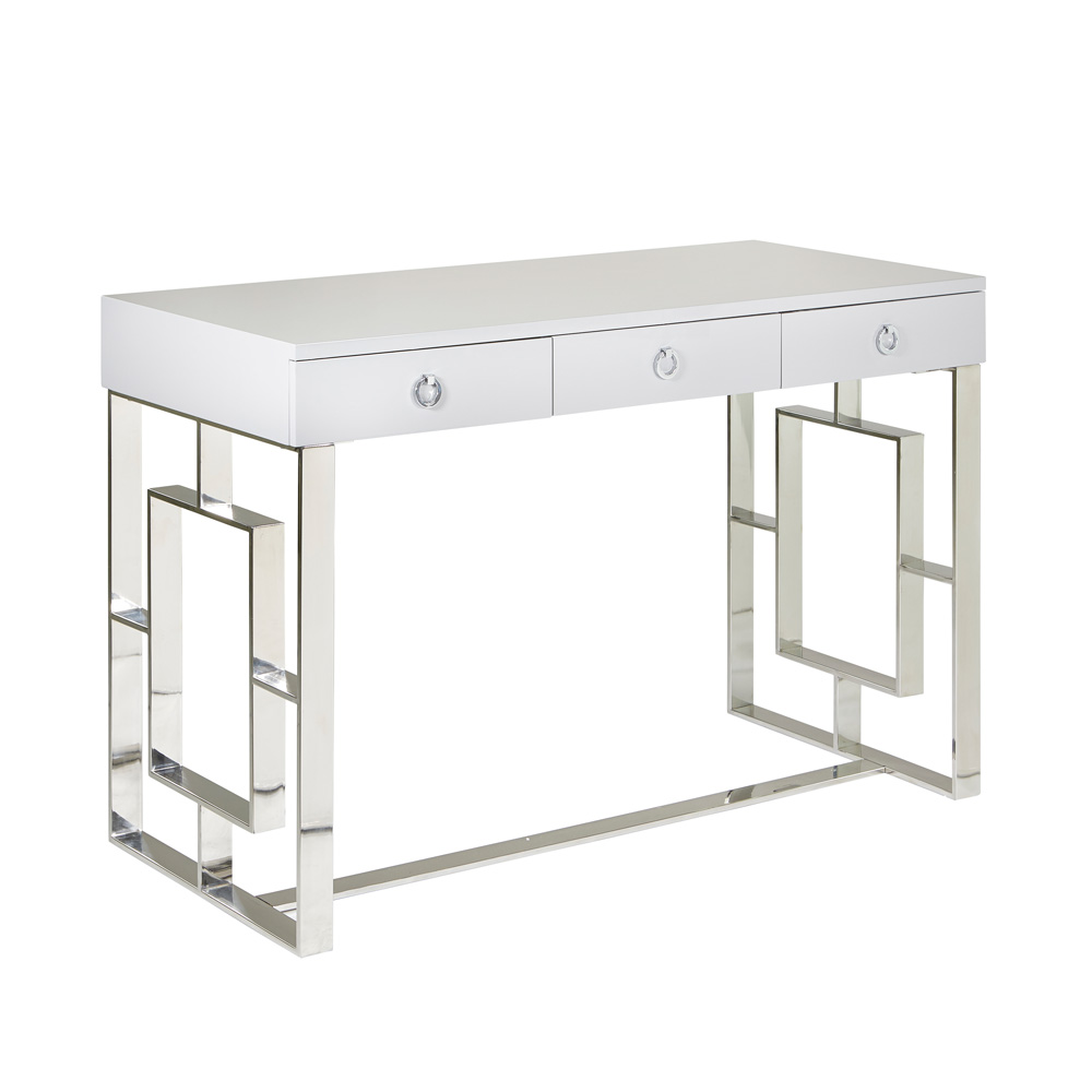 Baccarat White Desk Rentals Toronto | Executive Furniture Rentals