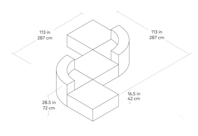 ZMix Modular 5PCZ Rentals Toronto Executive Furniture Rentals