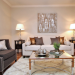 Home staged with rental furniture